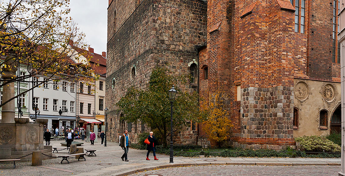 Nikolai quarter Berlin center